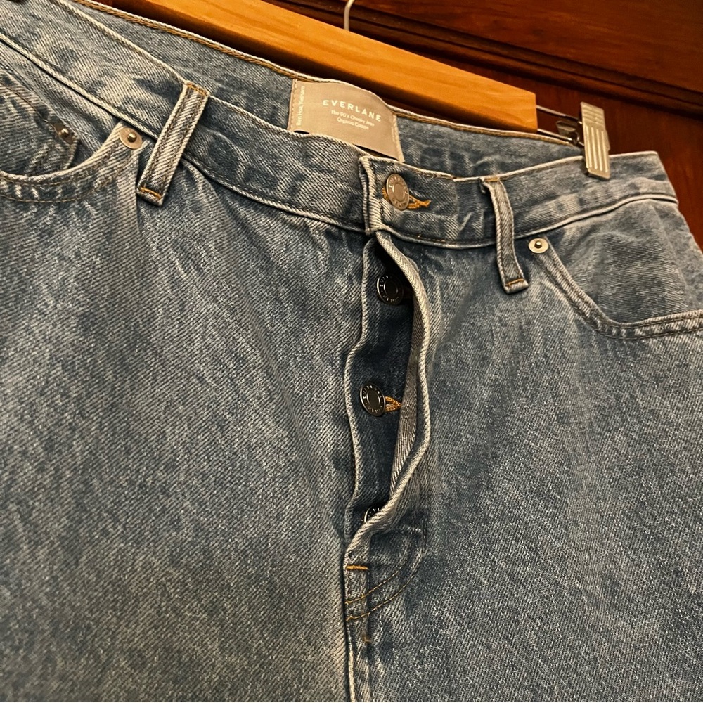 Everlane The 90’s Cheeky Jean - Size 31 Crop - Picture 4 of 5